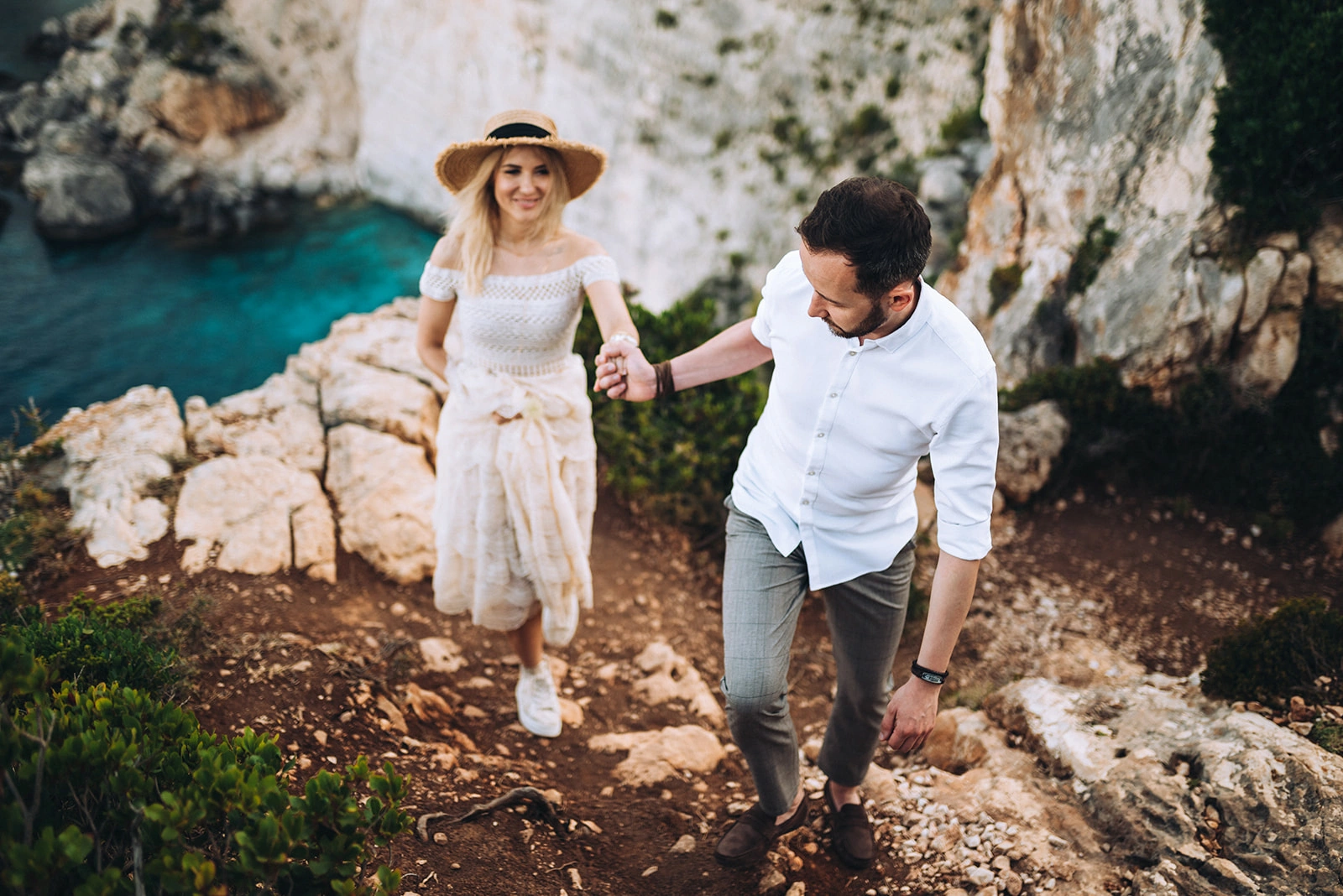 sesja narzeczeńska na Zakhyntos