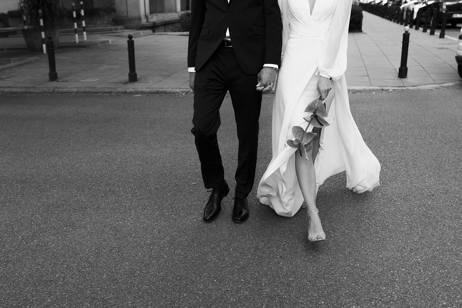 Miejska sesja poślubna w Warszawie