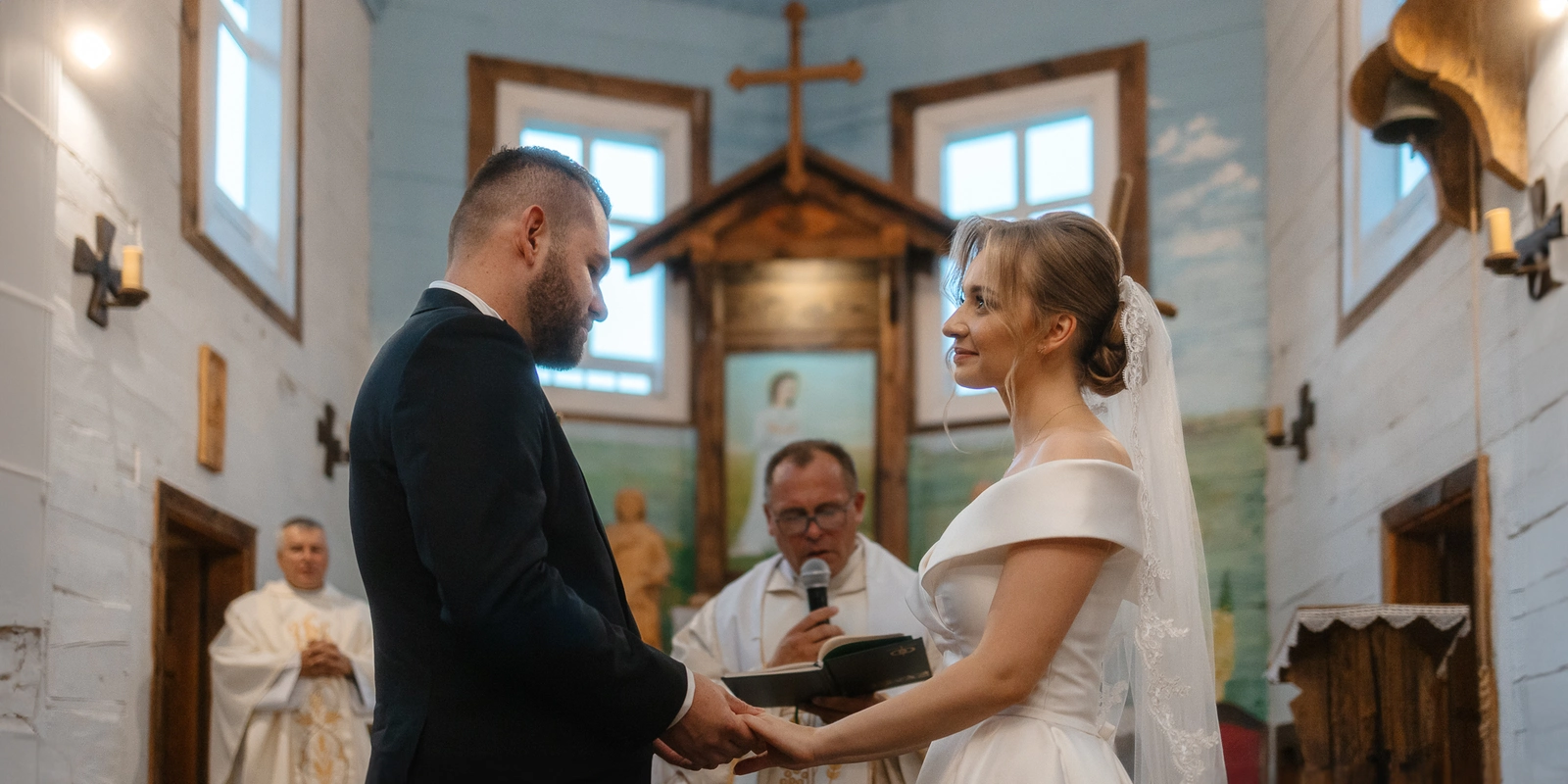 fotograf ślubny na ślubie w ziołowym zakątku