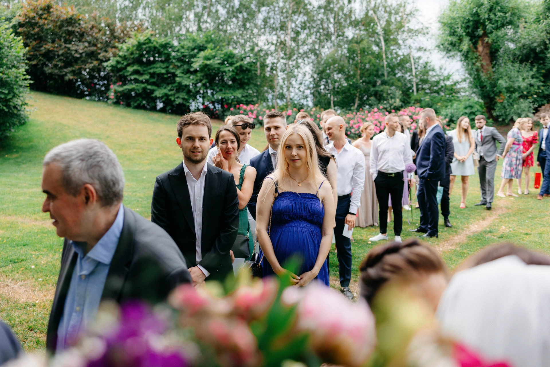 ślub w gongolina event garden rodzina pary młodej