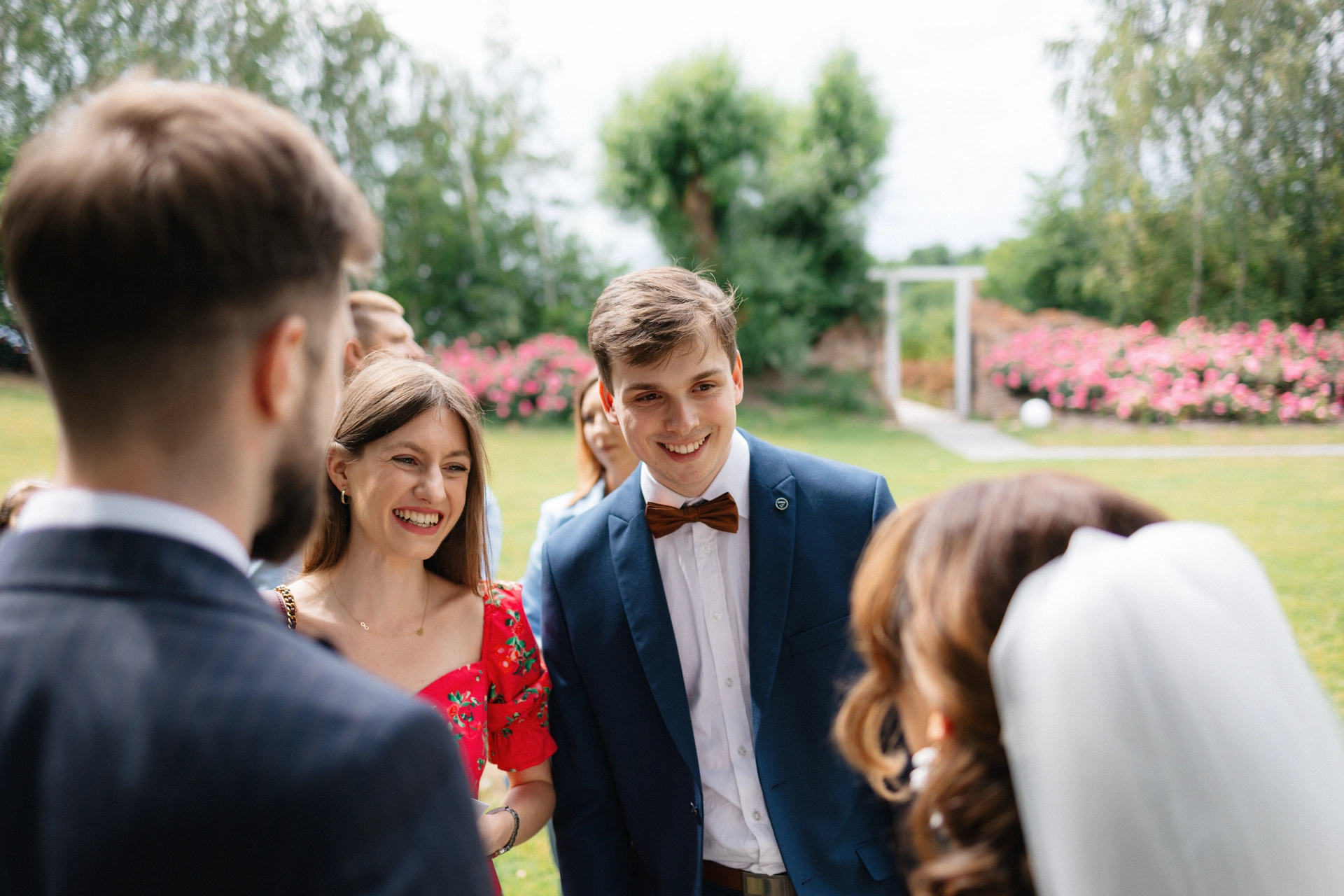 ślub w gongolina event garden bliscy pary młodej