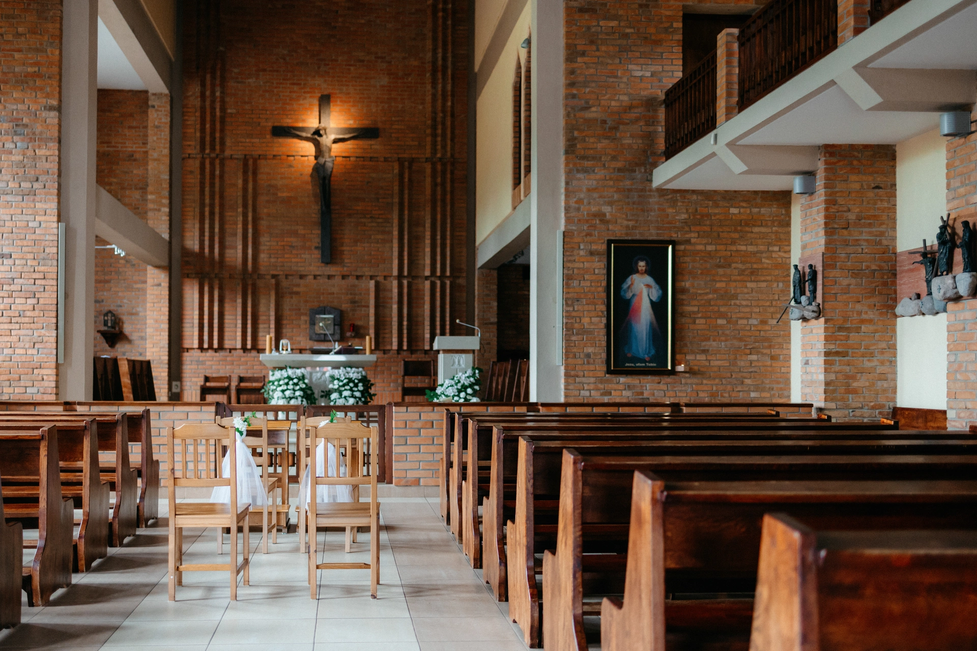 kaplica w radoniach wnętrze