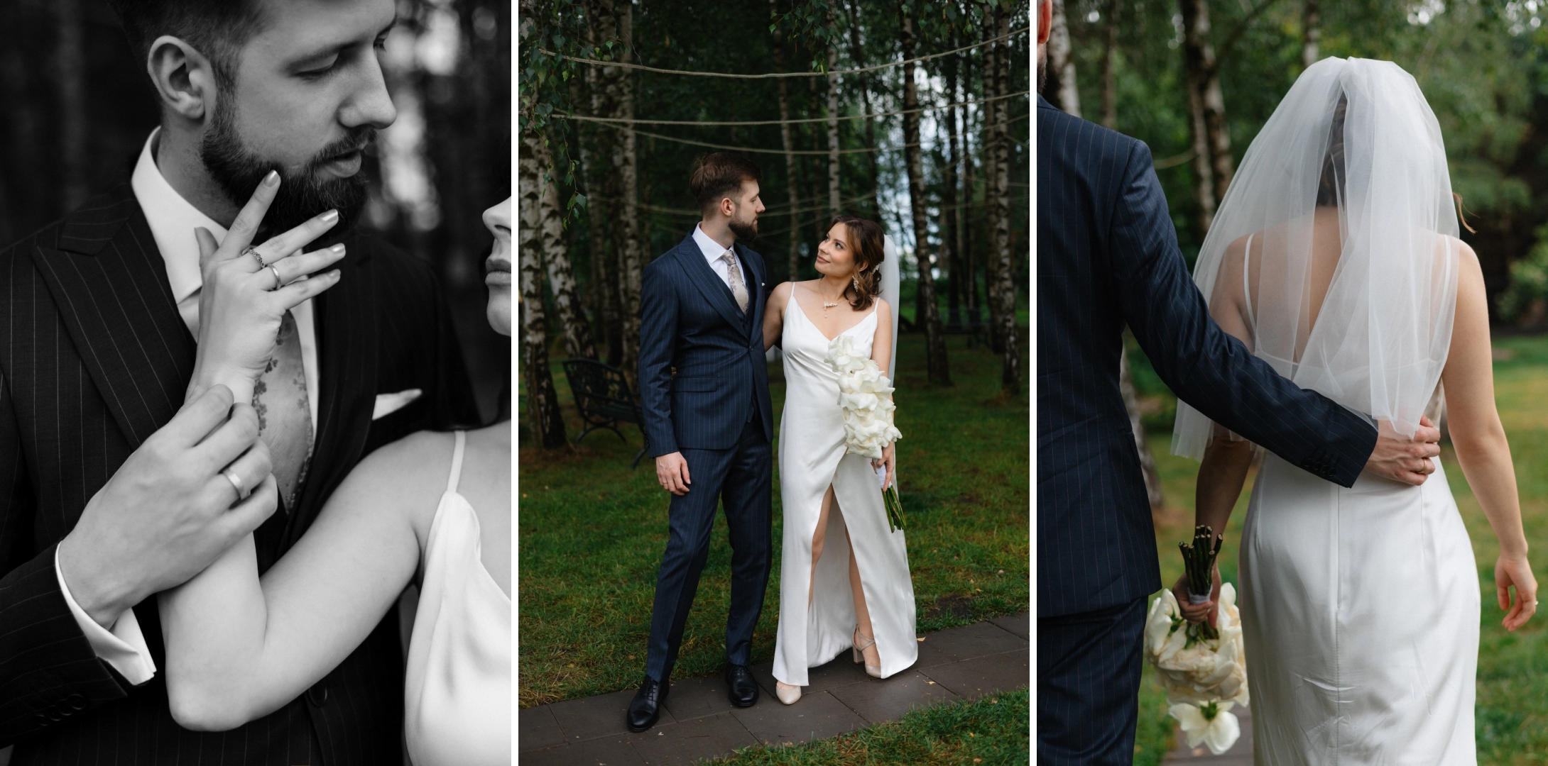 ślub w gongolina event garden para po ślubie