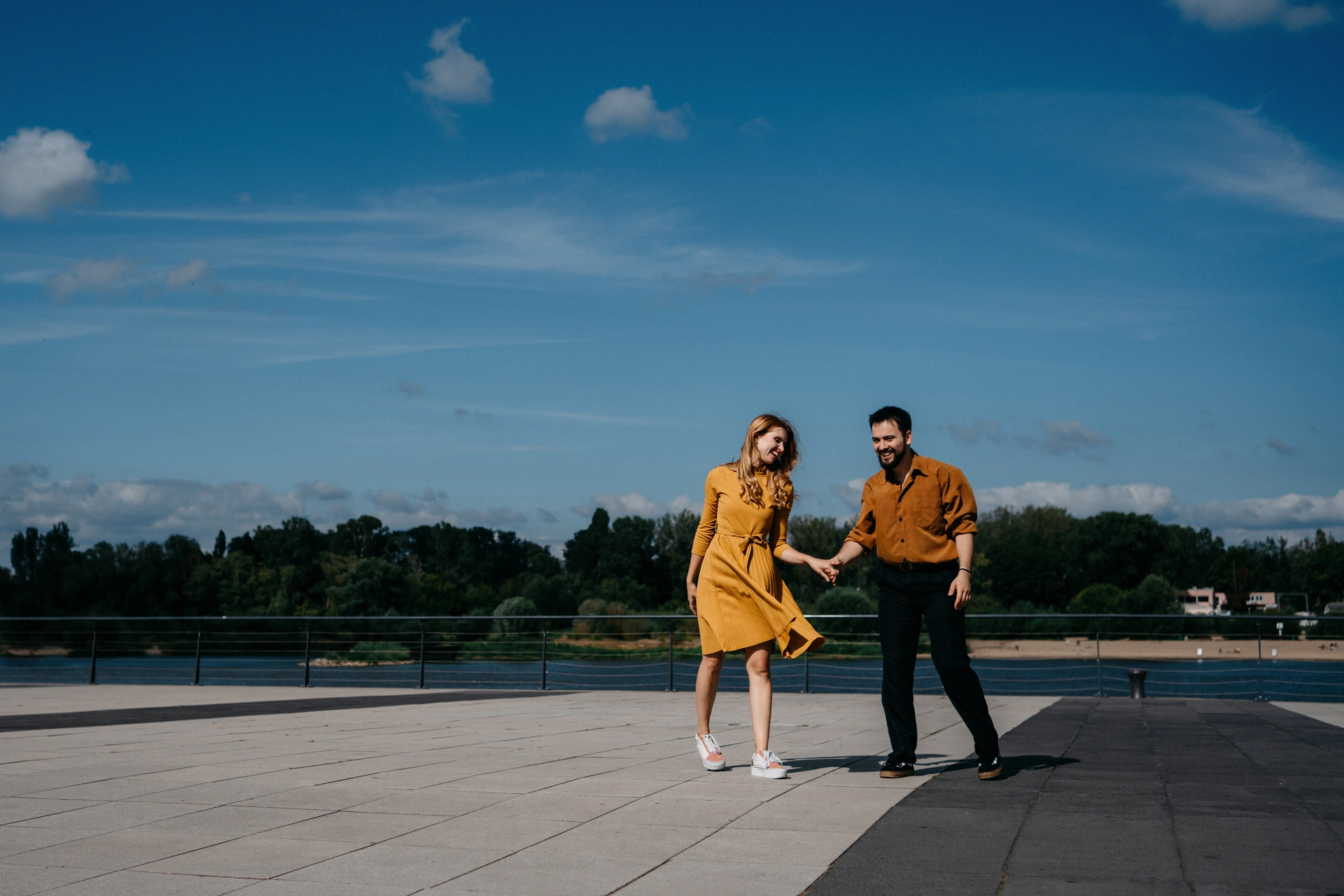 miejska sesja zakochanych w Warszawie