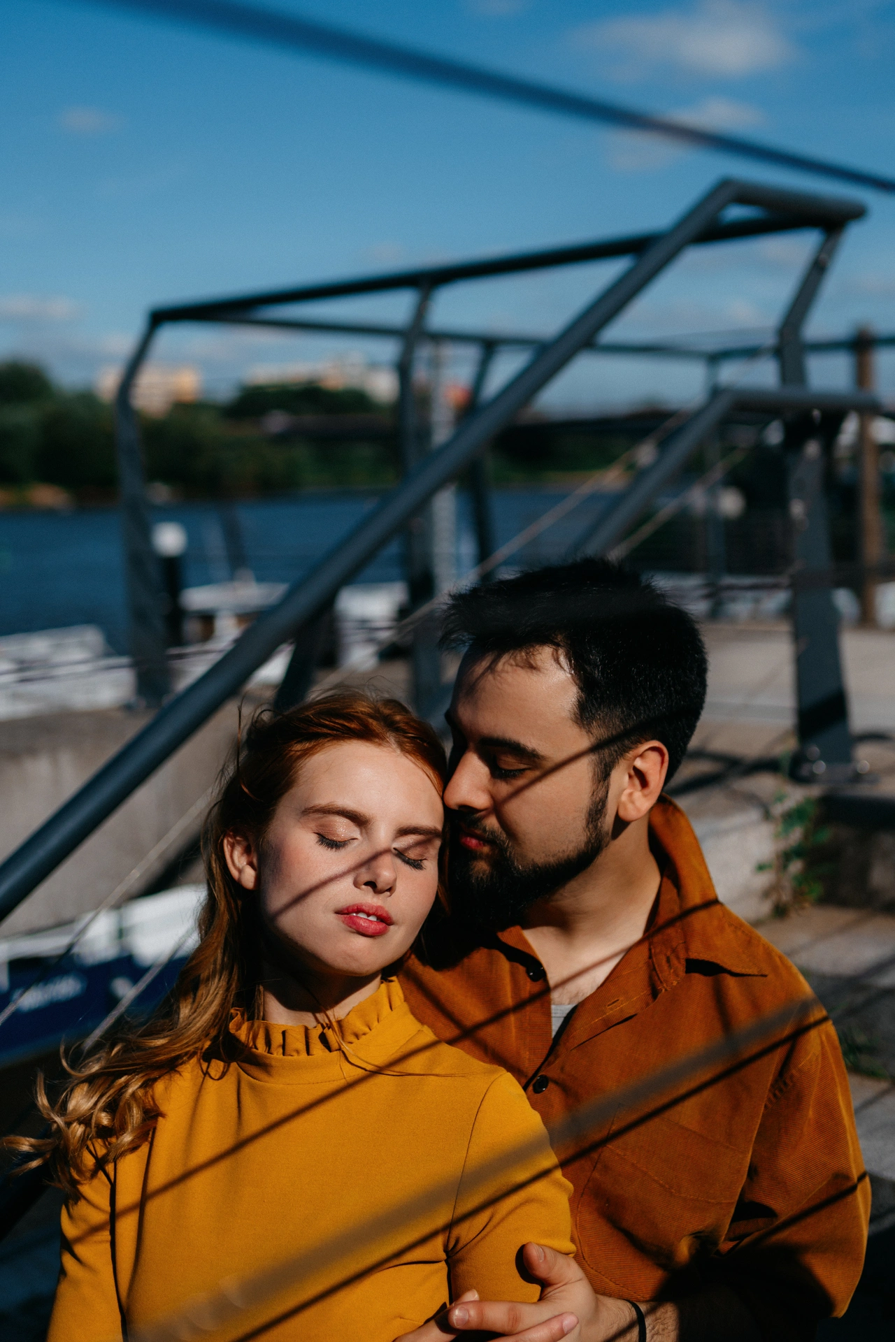 Sesja zakochanych w Warszawie ona i on