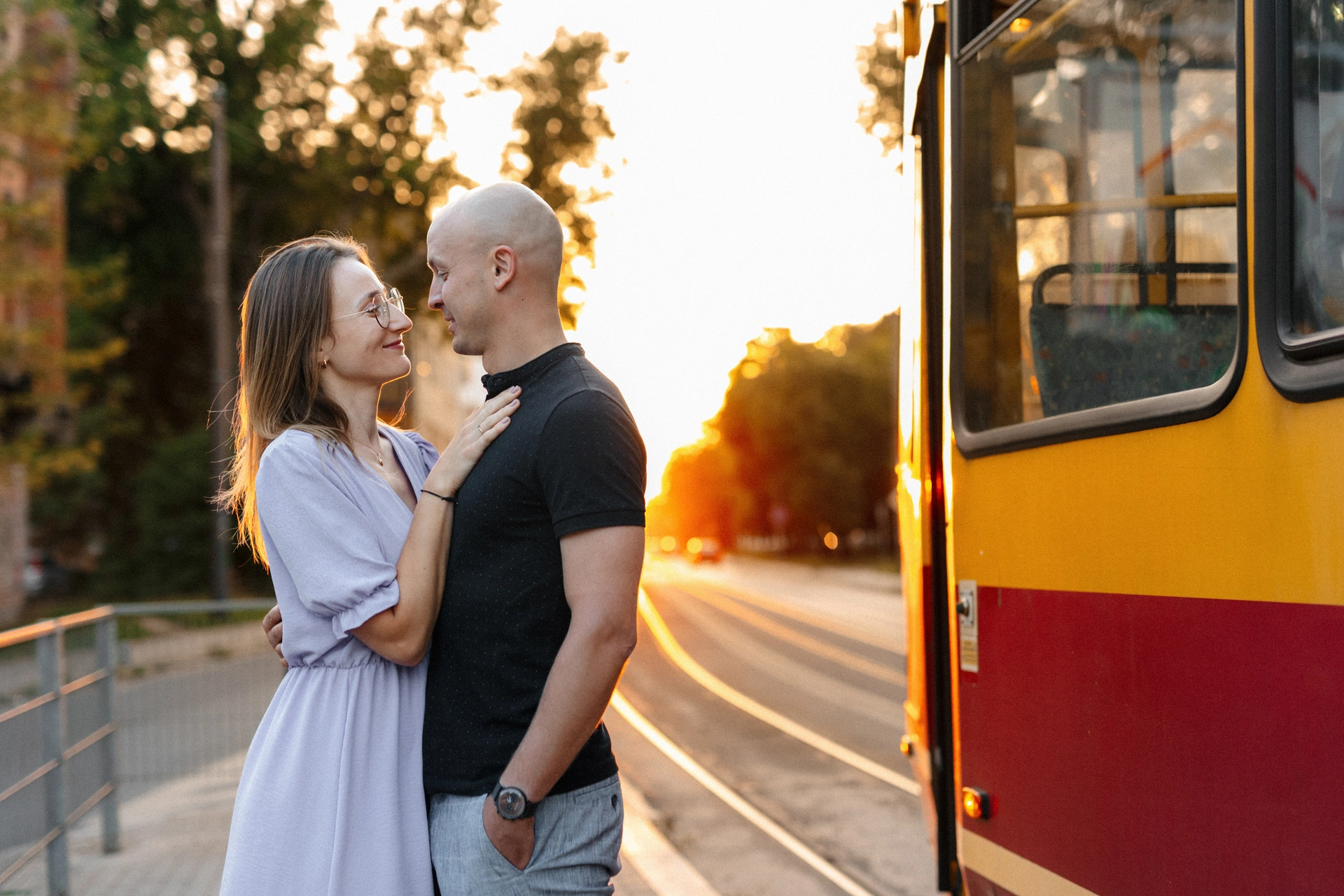 sesja narzeczeńska na bałutach MPK