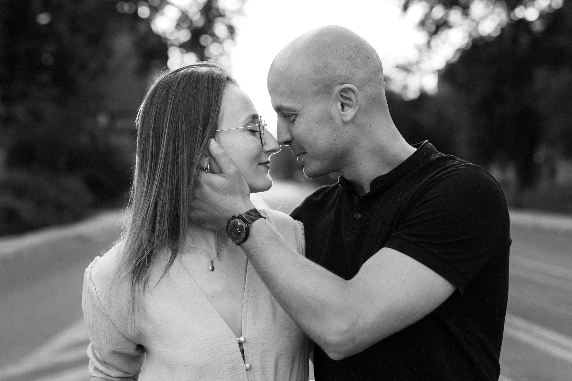 sesja narzeczeńska na bałutach zakochani