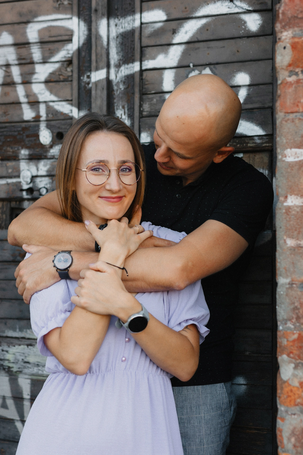 sesja narzeczeńska na bałutach para