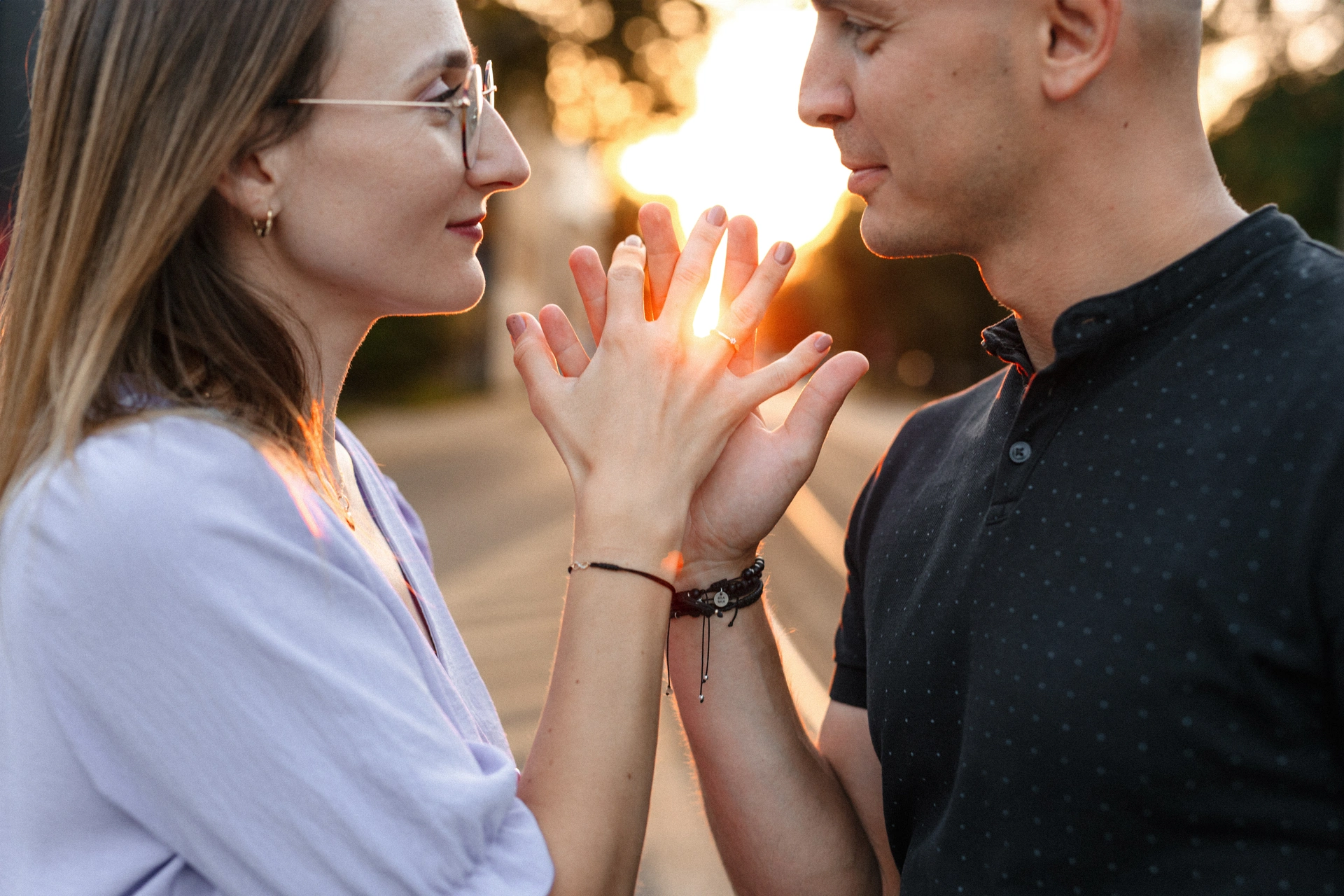 sesja narzeczeńska na bałutach Limanka