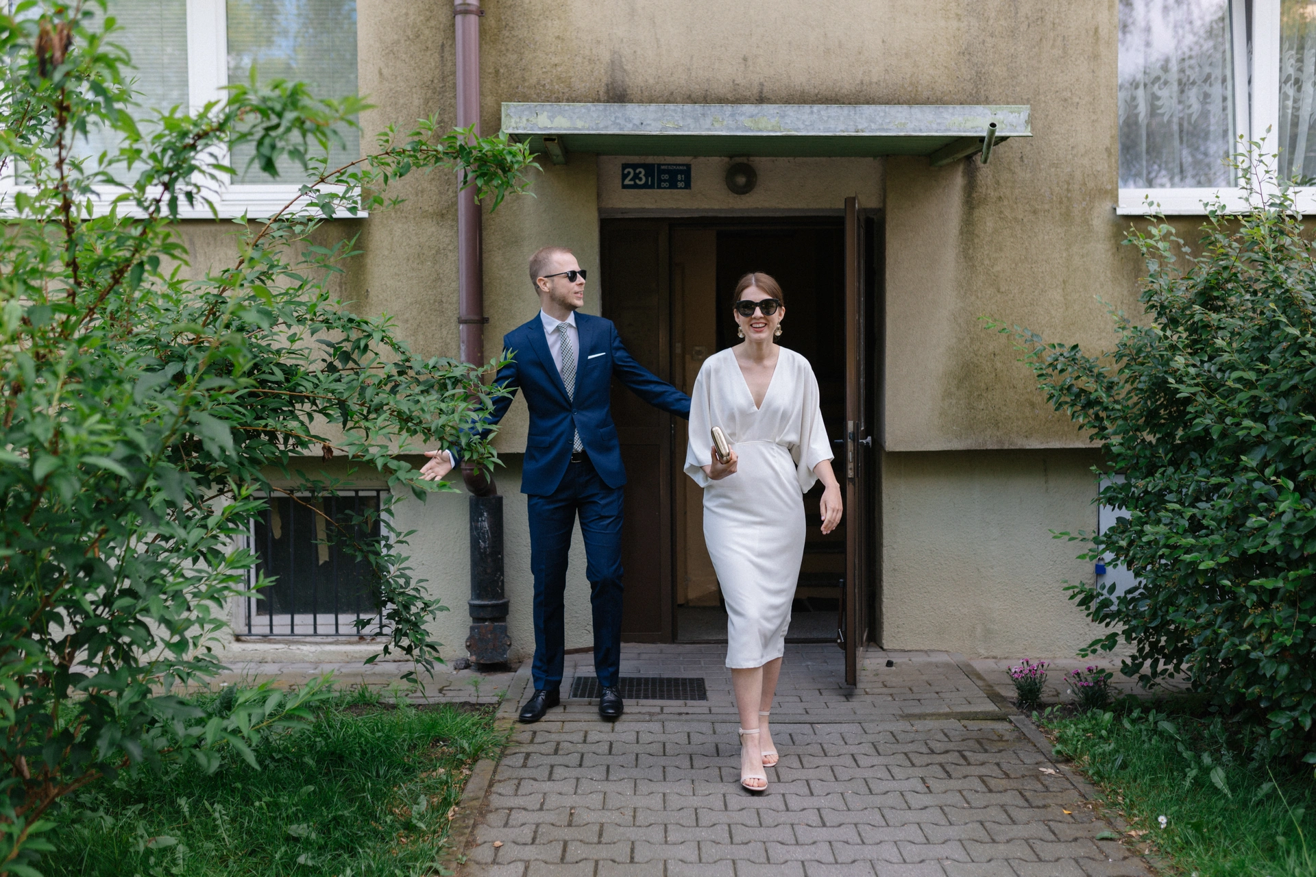 ślub cywilny i przyjęcie W Tataraku droga do urzędu