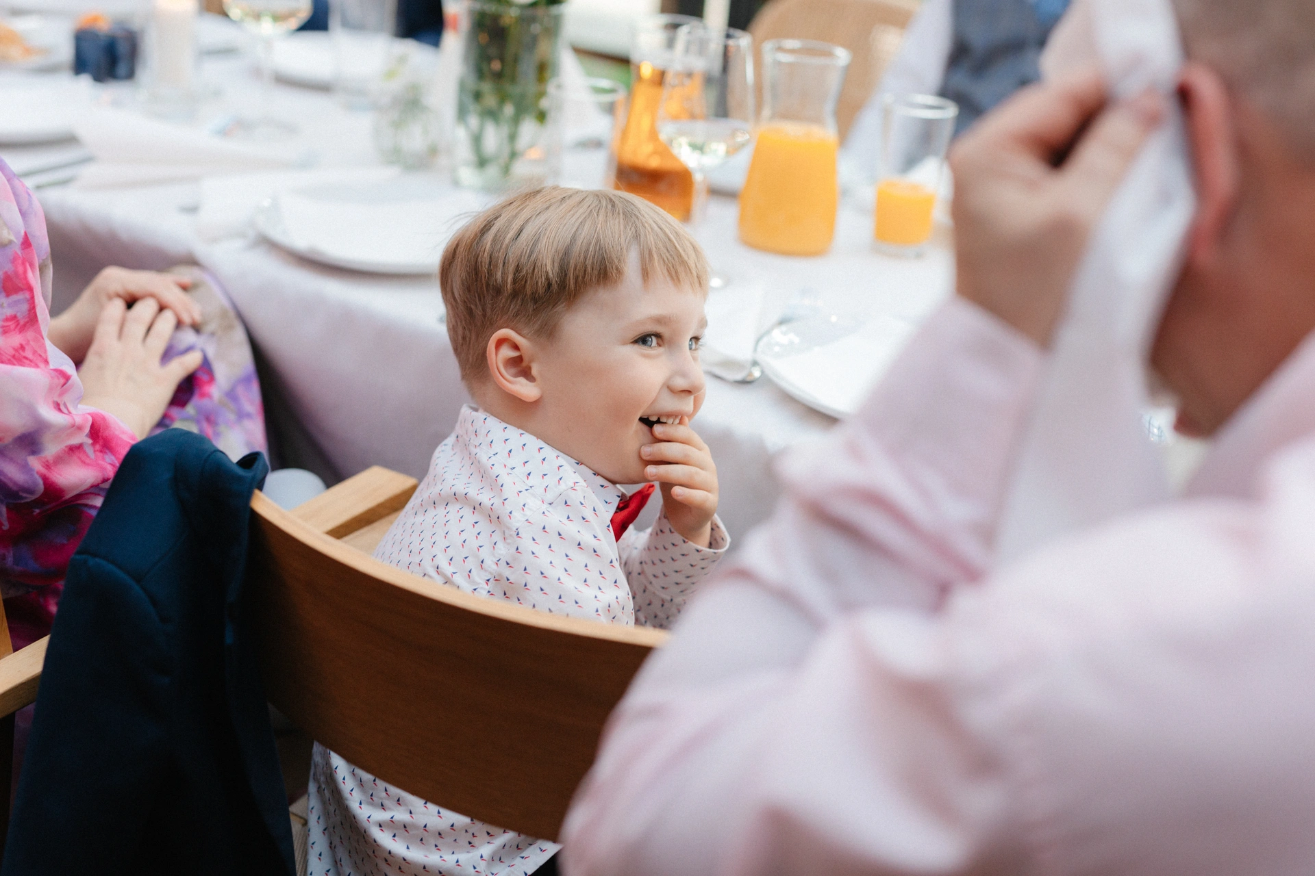 ślub cywilny i przyjęcie W Tataraku dzieci