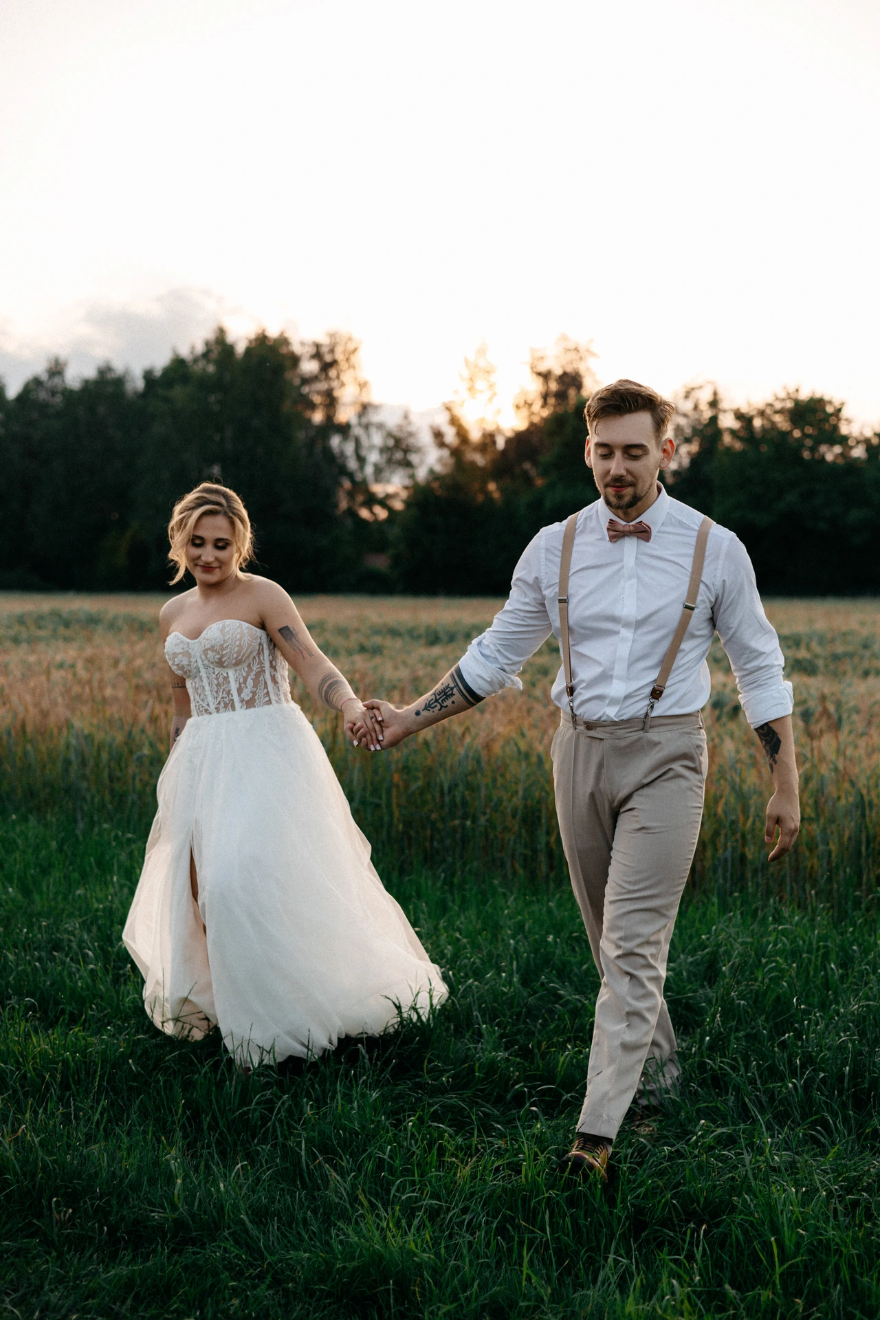 ślub humanistyczny w łodzi plener ślubny