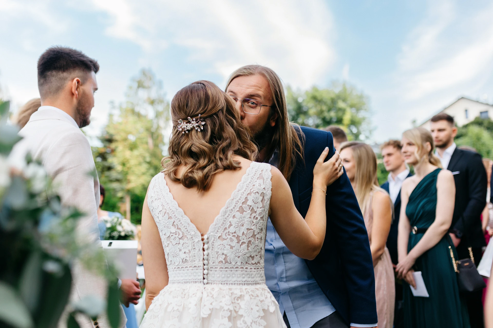 Spichlerz Villa Julianna goście składają życzenia