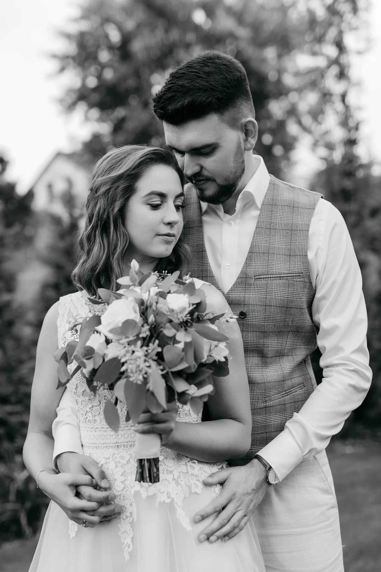 Spichlerz Villa Julianna portret pary młodej