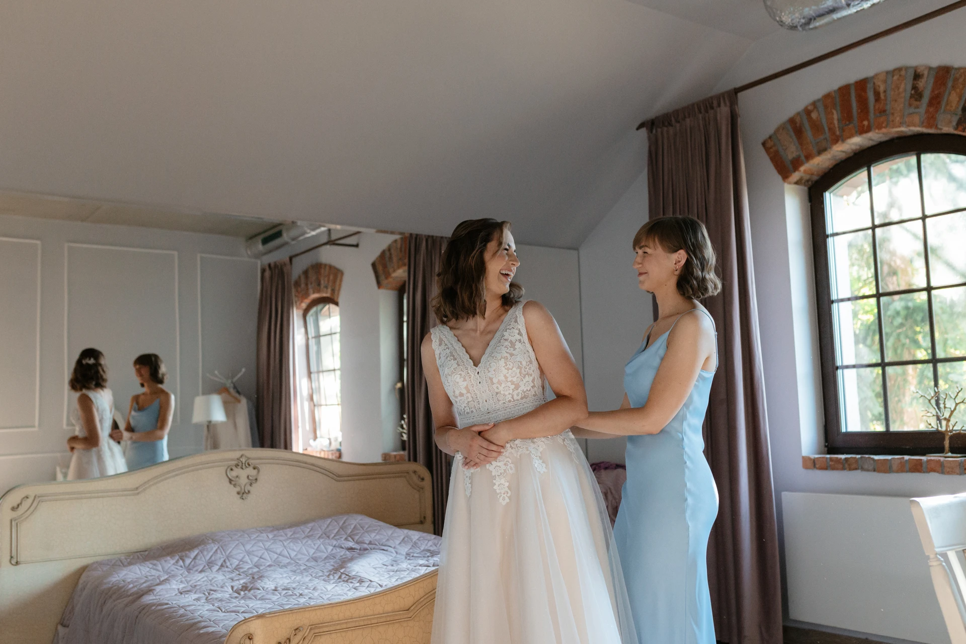 Spichlerz Villa Julianna przygotowania panny młodej