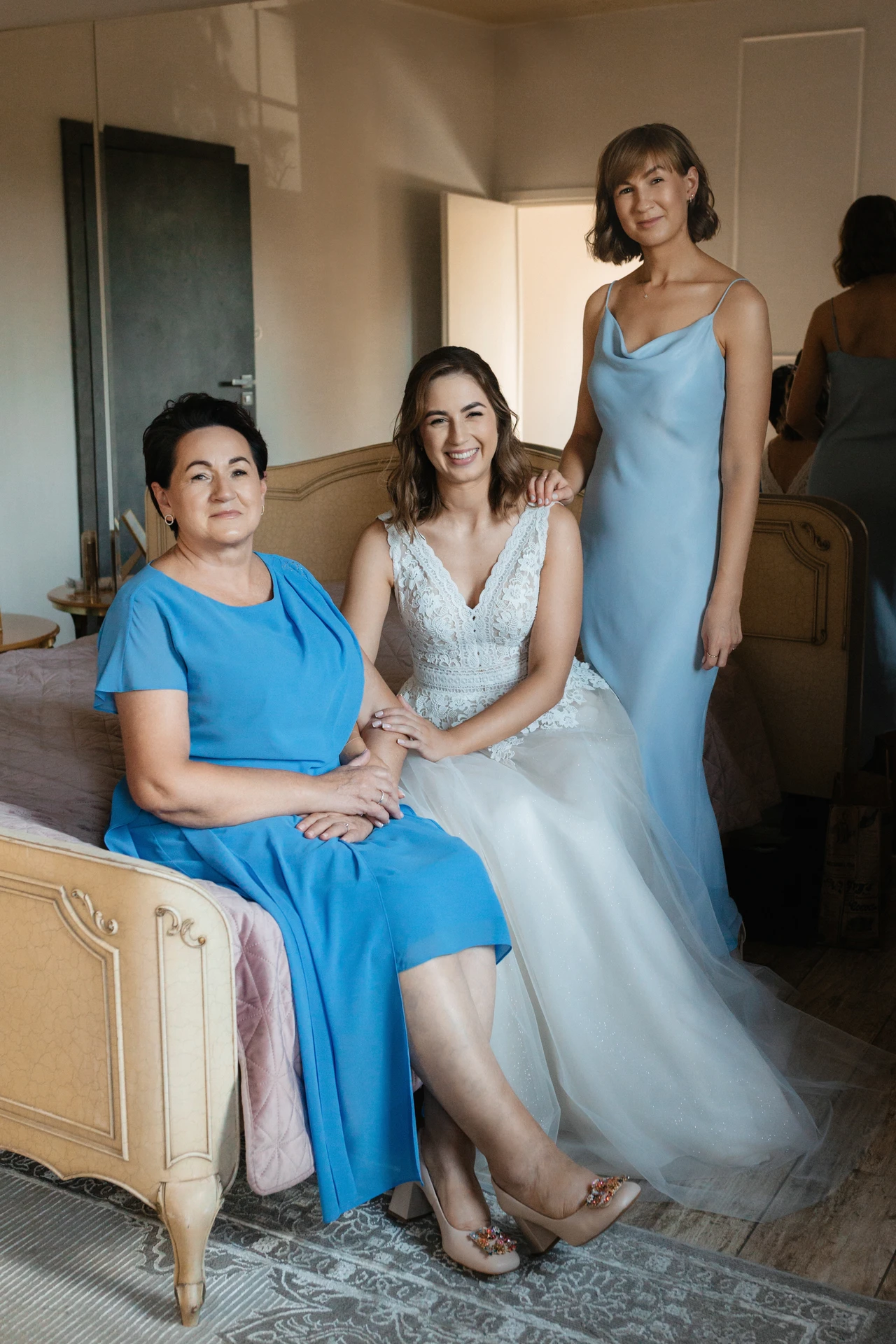 Spichlerz Villa Julianna portret rodzinny panny młodej