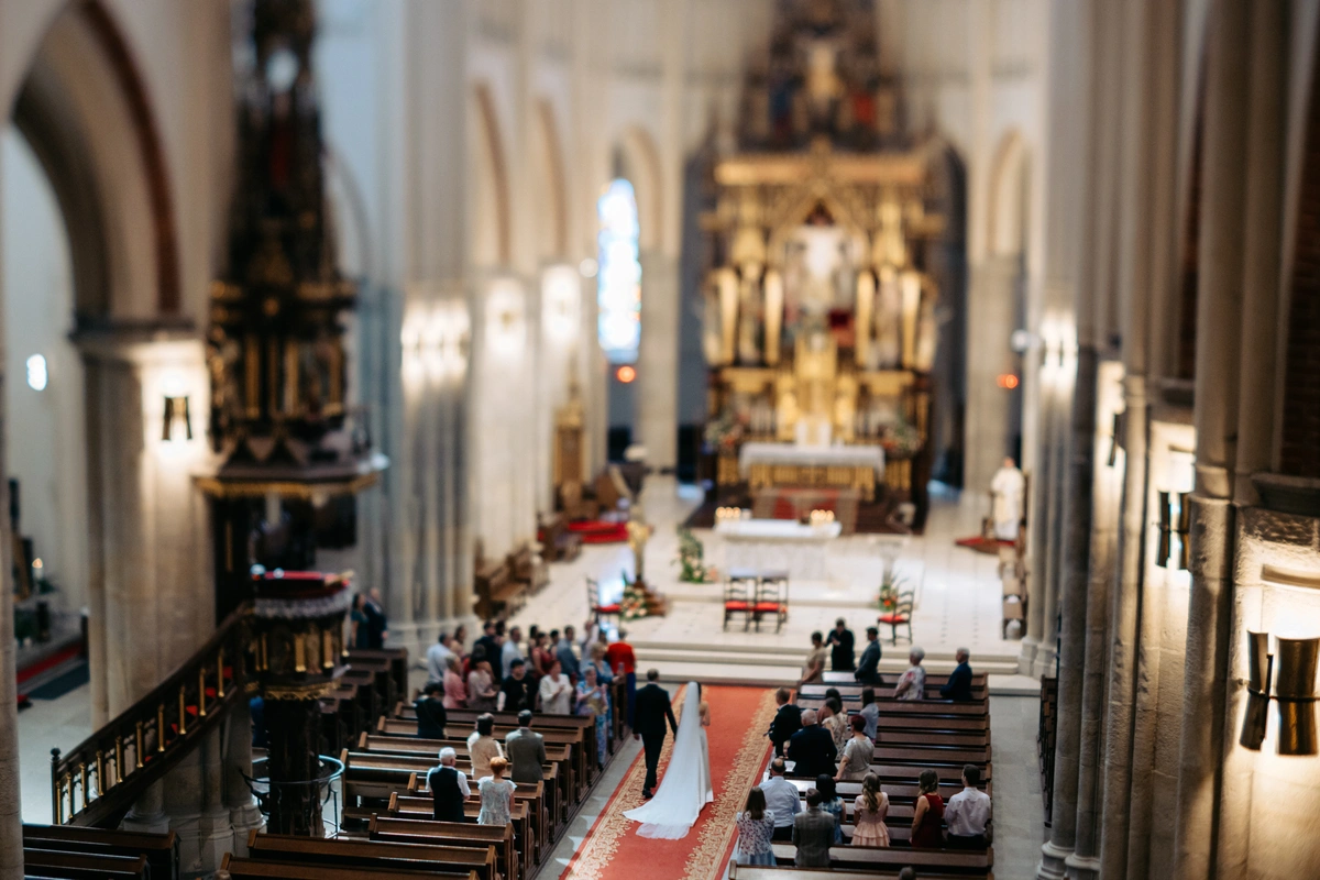 Ślub w Katedrze Łódzkiej