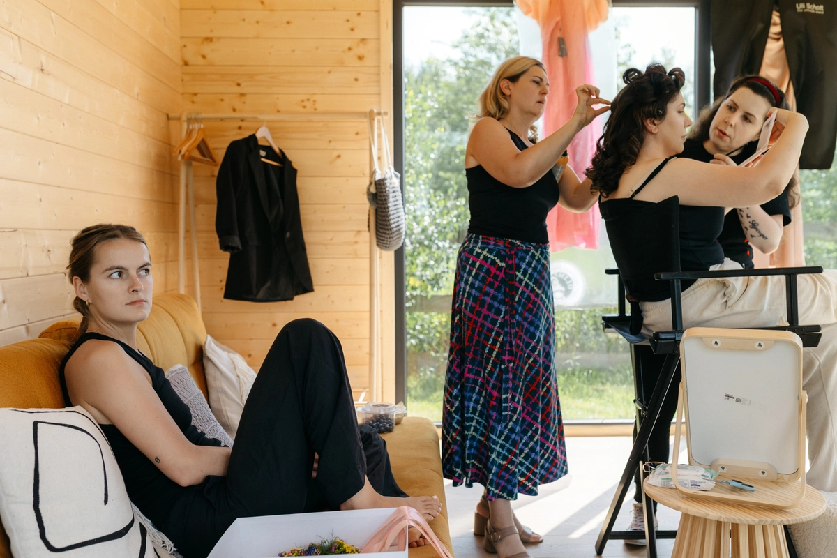 sielsko anielsko przygotowania panny młodej