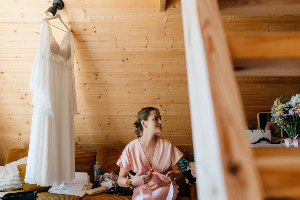 sielsko anielsko przed ceremonią reportaż druhny