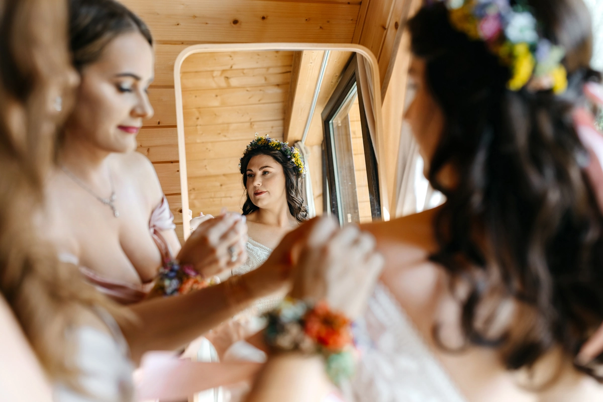 sielsko anielsko przygtoowania panny młodej