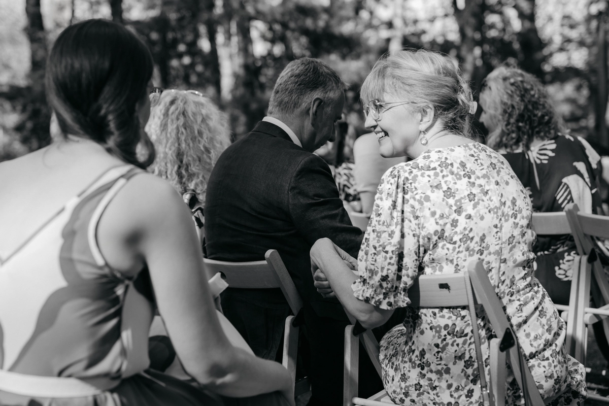 sielsko anielsko ślub plenerowy goście