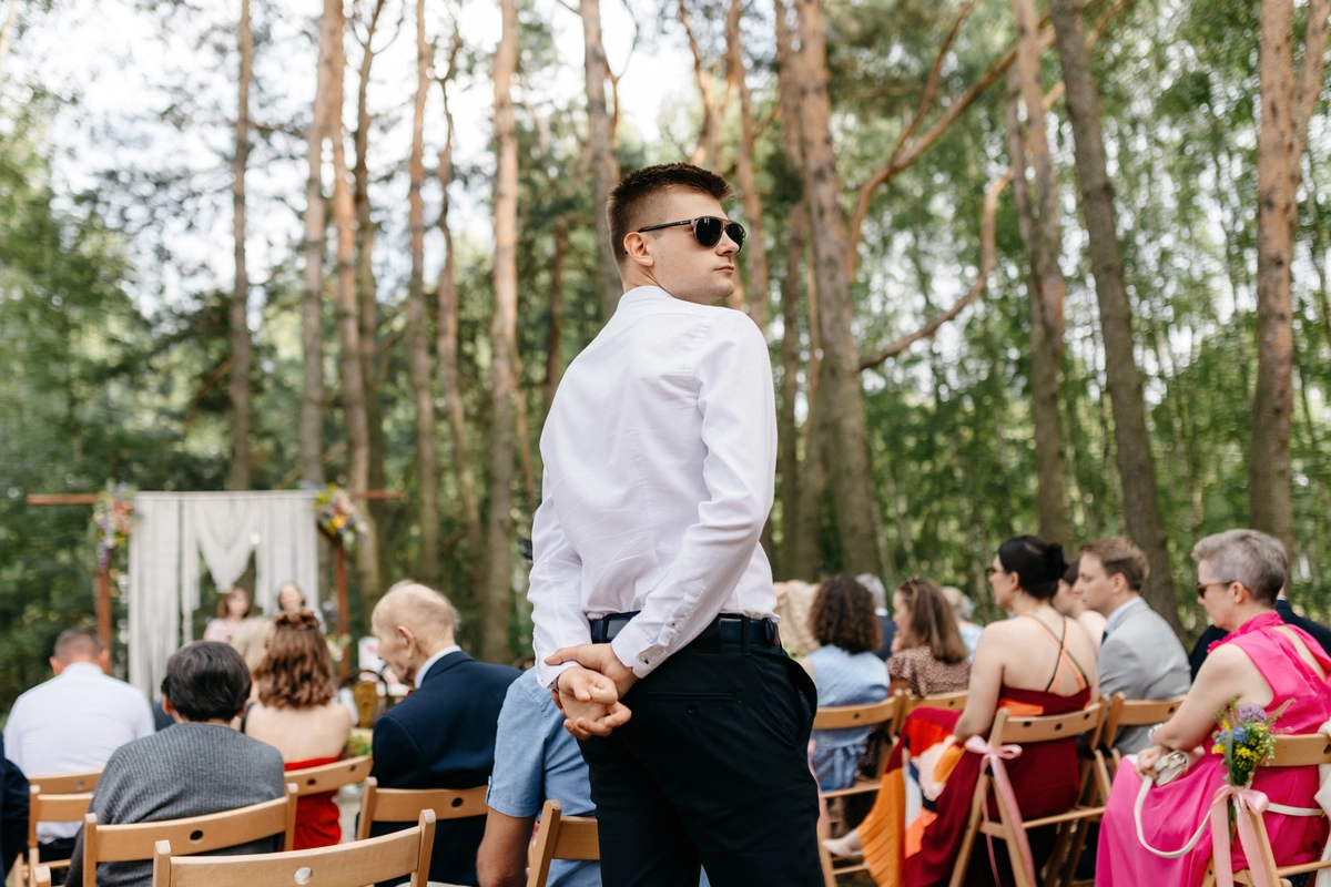 sielsko anielsko ślub w plenerze