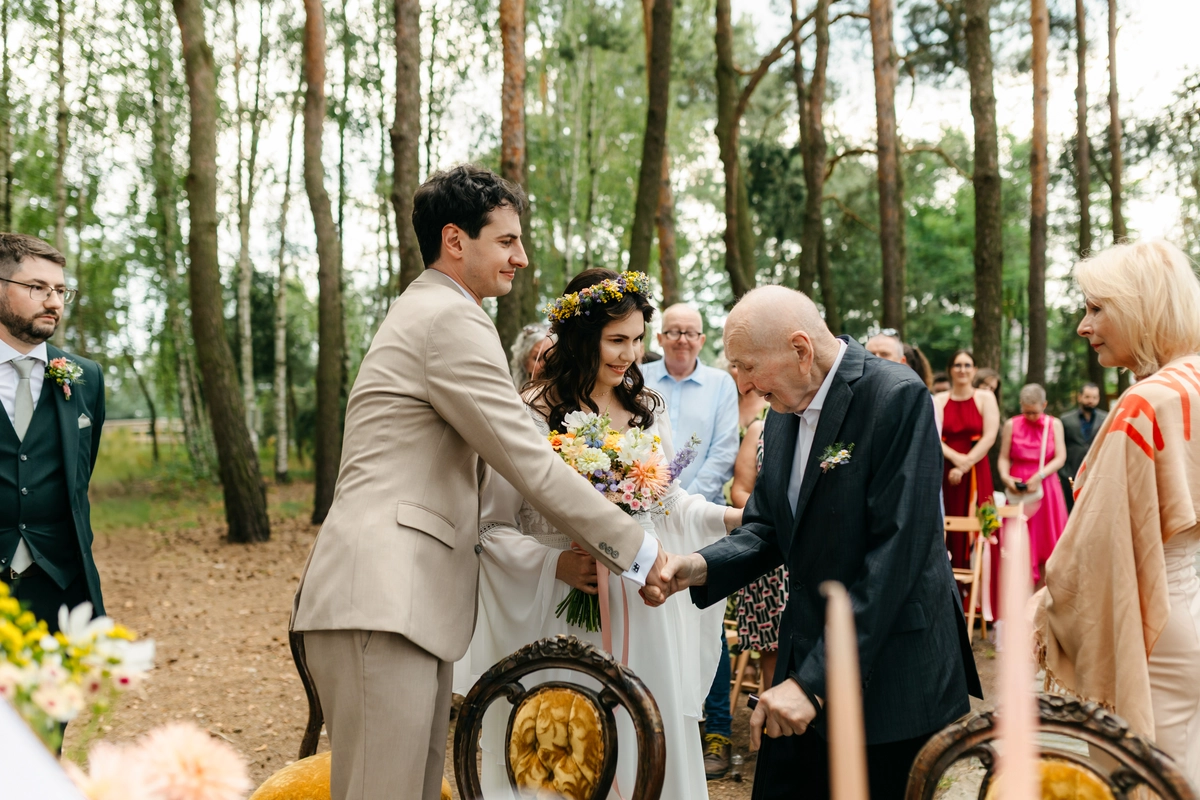 sielsko anielsko powitanie panny młodej