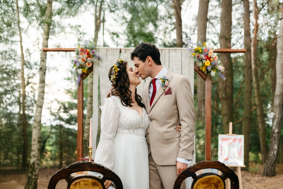 sielsko anielsko szklana stodoła na ślub w plenerze